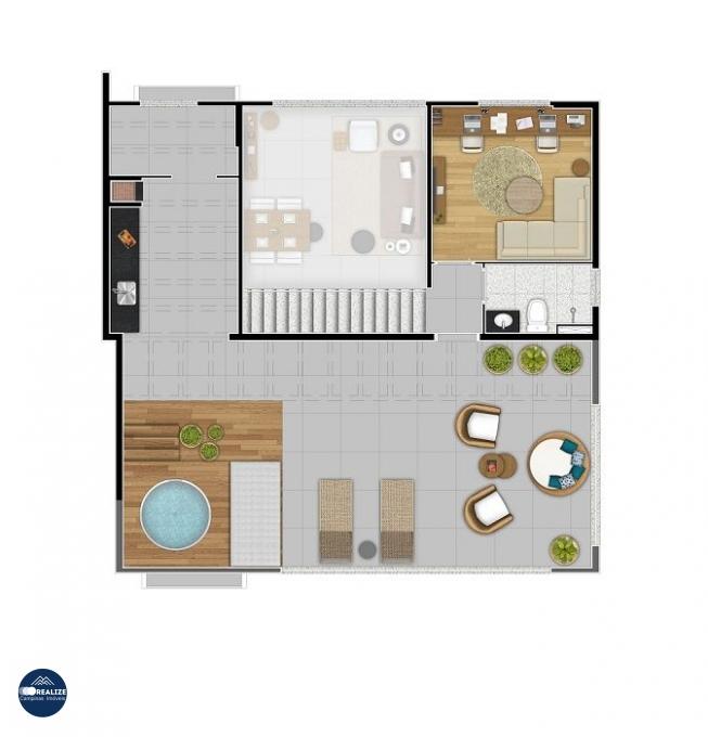 Apartamento à venda com 1 quarto, 50m² - Foto 20